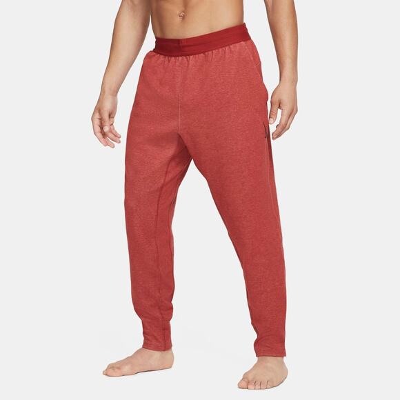 Nike‎ Yoga Dri-Fit Jogger Pants in Dark Cayenne Men's Size Small - Picture 1 of 6